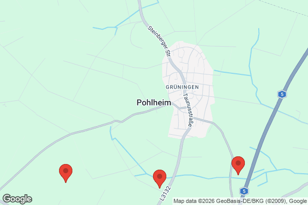 Karte mit Entrümpelungsaufträgen in Pohlheim