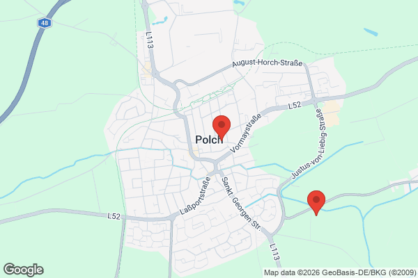 Karte mit Entrümpelungsaufträgen in Polch