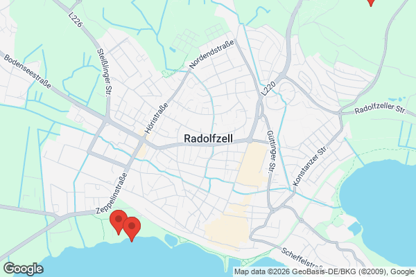 Karte mit Entrümpelungsaufträgen in Radolfzell