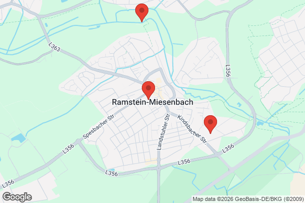 Karte mit Entrümpelungsaufträgen in Ramstein-Miesenbach