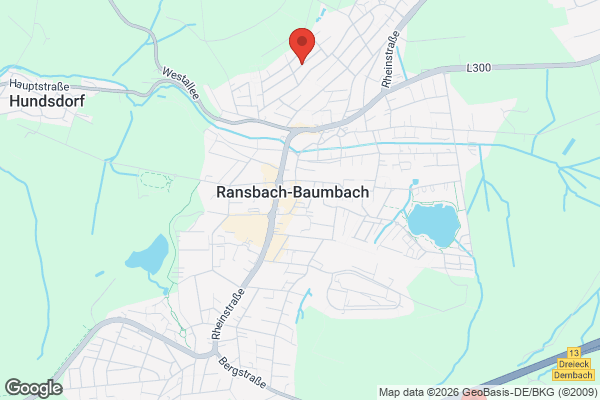 Karte mit Entrümpelungsaufträgen in Ransbach-Baumbach