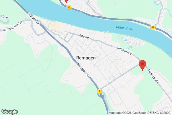 Karte mit Entrümpelungsaufträgen in Remagen