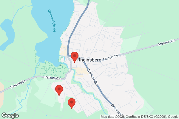 Karte mit Entrümpelungsaufträgen in Rheinsberg