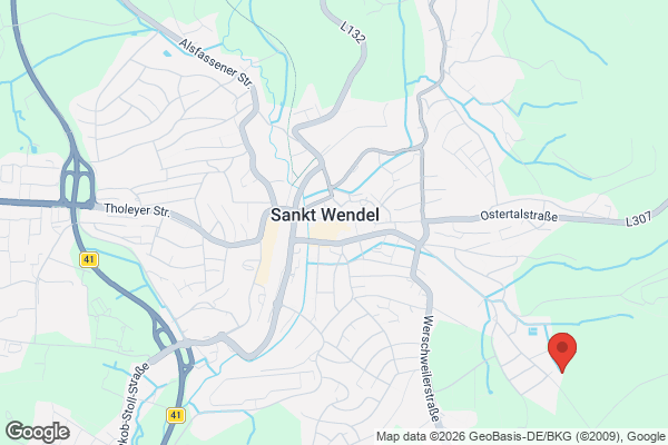 Karte mit Entrümpelungsaufträgen in Sankt Wendel