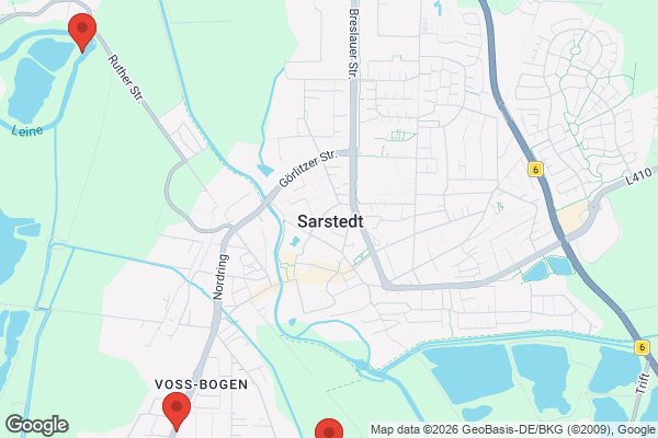 Karte mit Entrümpelungsaufträgen in Sarstedt
