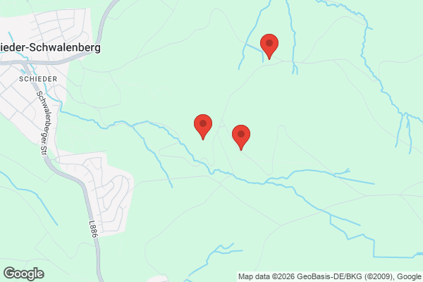 Karte mit Entrümpelungsaufträgen in Schieder-Schwalenberg