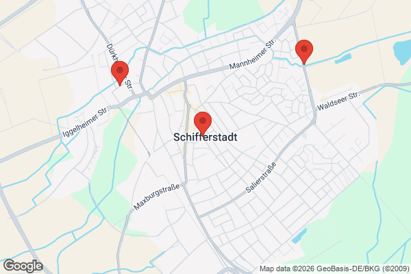Karte mit Entrümpelungsaufträgen in Schifferstadt