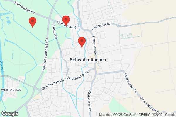 Karte mit Entrümpelungsaufträgen in Schwabmünchen