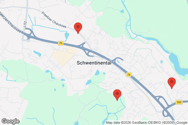 Karte mit Entrümpelungsaufträgen in Schwentinental