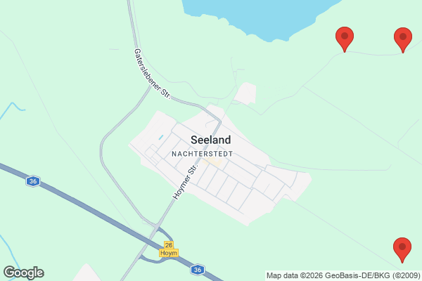 Karte mit Entrümpelungsaufträgen in Seeland