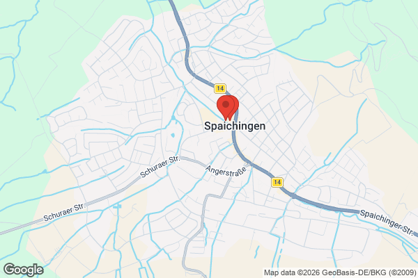 Karte mit Entrümpelungsaufträgen in Spaichingen