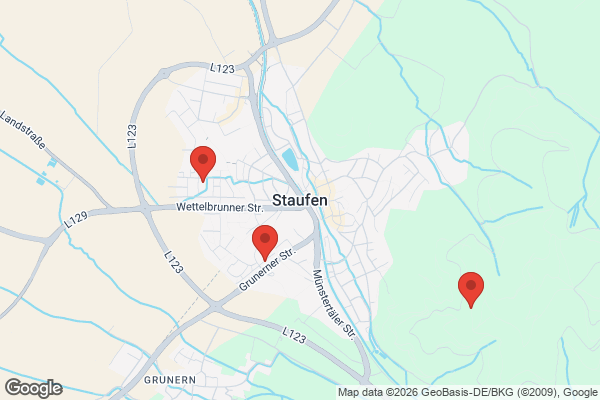 Karte mit Entrümpelungsaufträgen in Staufen im Breisgau