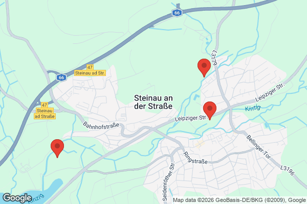 Karte mit Entrümpelungsaufträgen in Steinau an der Straße
