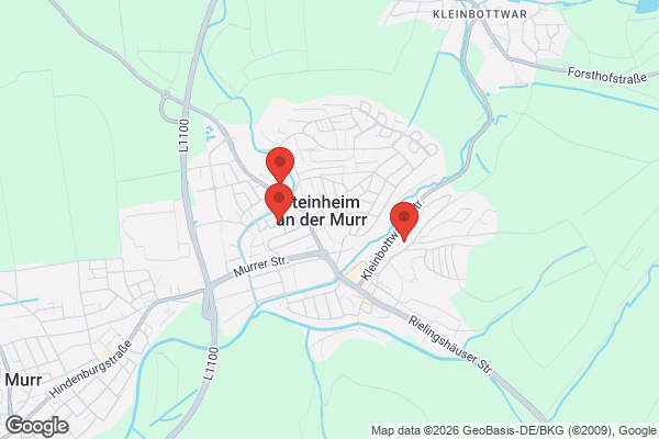 Karte mit Entrümpelungsaufträgen in Steinheim an der Murr