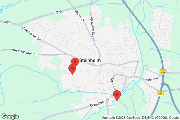 Karte mit Entrümpelungsaufträgen in Steinheim