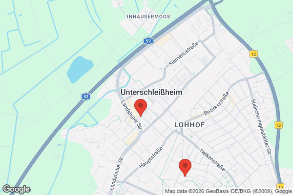 Karte mit Entrümpelungsaufträgen in Unterschleißheim