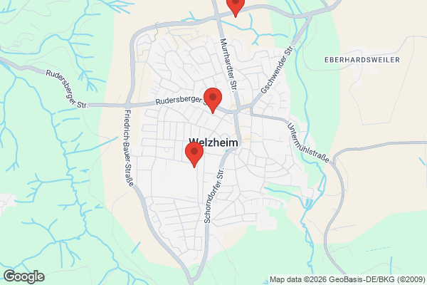 Karte mit Entrümpelungsaufträgen in Welzheim