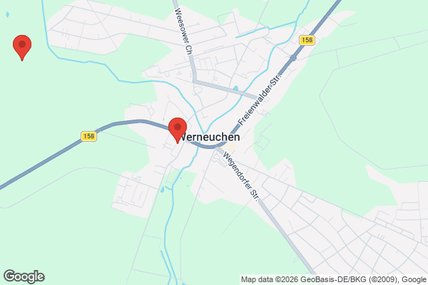 Karte mit Entrümpelungsaufträgen in Werneuchen