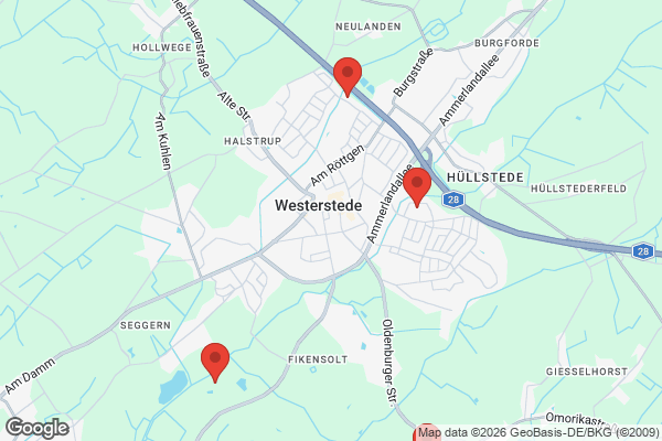 Karte mit Entrümpelungsaufträgen in Westerstede
