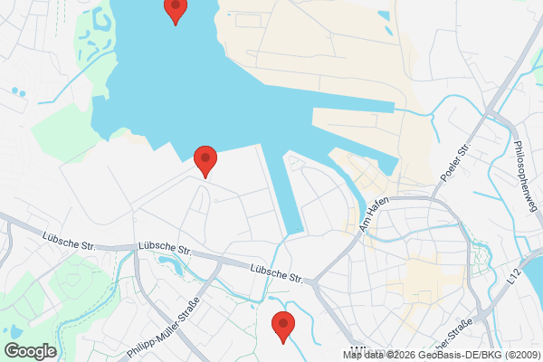 Karte mit Entrümpelungsaufträgen in Wismar