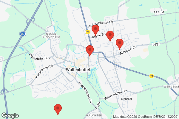 Karte mit Entrümpelungsaufträgen in Wolfenbüttel