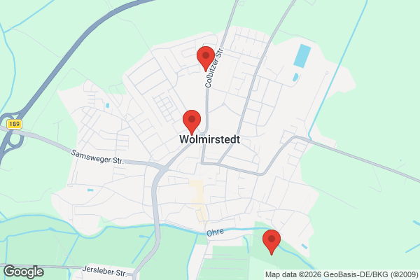 Karte mit Entrümpelungsaufträgen in Wolmirstedt