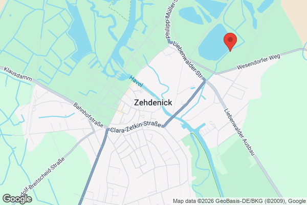 Karte mit Entrümpelungsaufträgen in Zehdenick