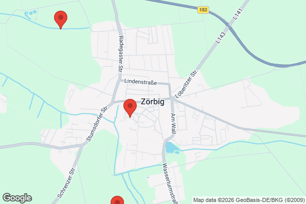Karte mit Entrümpelungsaufträgen in Zörbig
